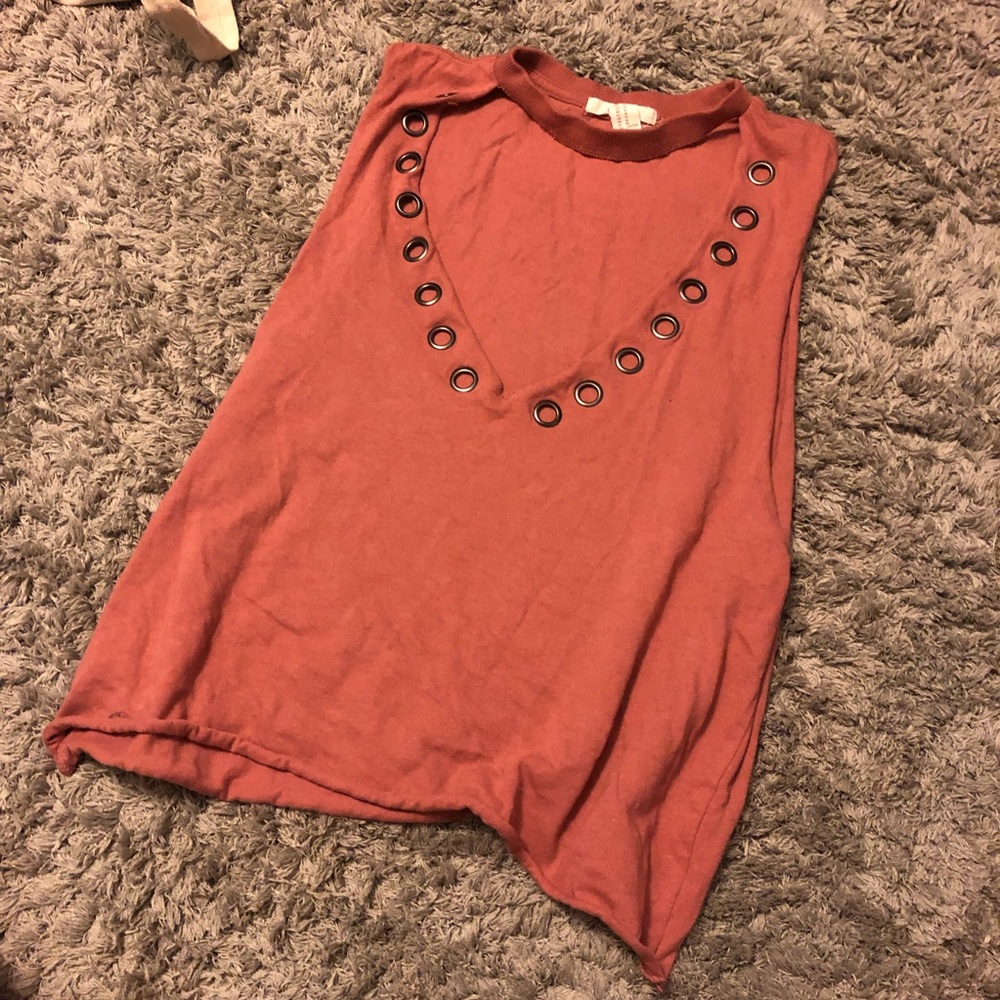 Loose fitting fashion tank top